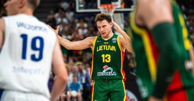 立陶宛力克芬兰却遭噩耗 外线核心约库拜提斯伤退