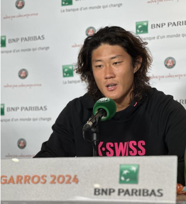 kaiyun-连续第二年晋级法网32强 巴黎的雨神是爱张之臻的